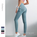 Kanpoko gerri altuko Yoga Pants